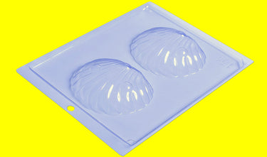 Forma De Chocolate - Forma De Chocolate Simples - Concha Shell Média Cod 154